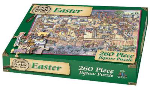 Picture of Look Inside The Bible Easter 260 Jigsaw
