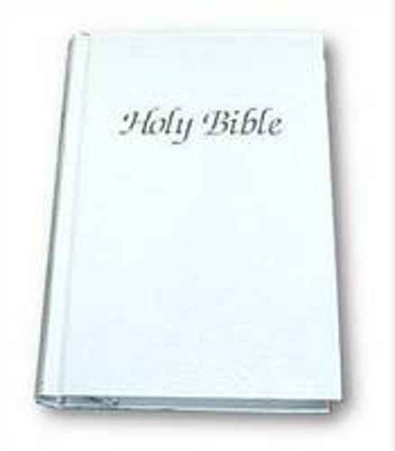 Picture of Holy Bible - White Presentation: Small Standard Text Bible: Authorised (King James) Version