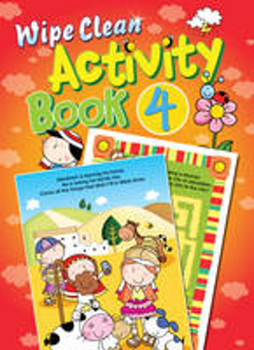 Picture of wipe clean activity book 4