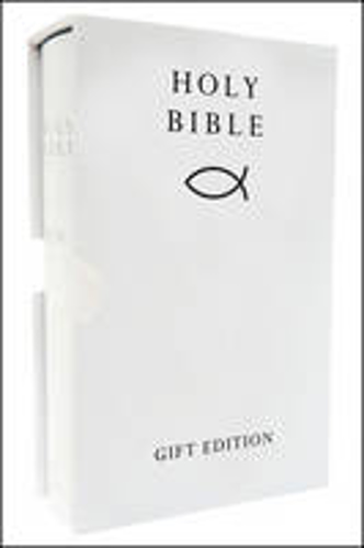 Picture of Holy Bible: King James Version (kjv) White Pocket Gift Edition