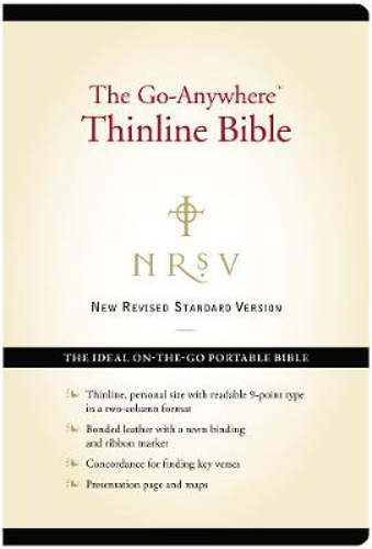 Picture of Nrsv Go Anywhere Thinline Bible Bla