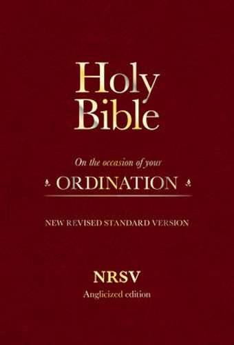 Picture of Holy Bible New Standard Revised Version: On the Occasion of Your Ordination