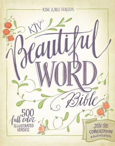 Picture of KJV, Beautiful Word Bible, Hardcover, Red Letter Edition: 500 Full-Color Illustrated Verses