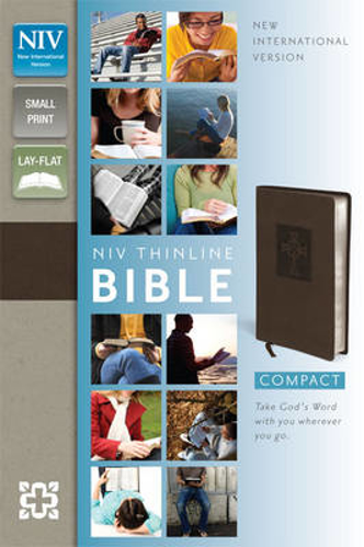 Picture of Niv Thinline Bible Compact Chocolate Duotone