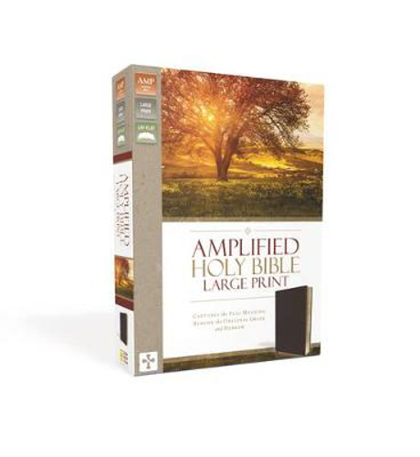 Picture of Amplified Holy Bible, Large Print, Bonded Leather, Burgundy: Captures the Full Meaning Behind the Original Greek and Hebrew