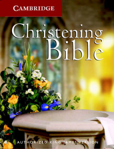 Picture of KJV Christening Bible KJ11W: KJV Christening Bible KJ11W