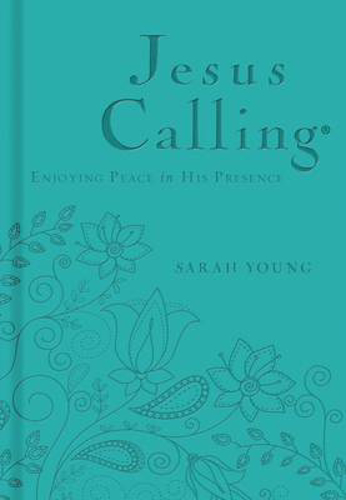 Picture of Jesus Calling, Teal Leathersoft, With Scripture References: Enjoying Peace In His Presence (a 365-day Devotional)