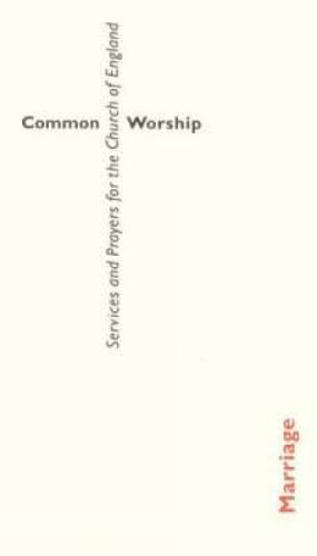 Picture of Common Worship: Marriage Booklet