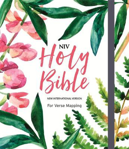Picture of Niv Bible For Journalling And Verse-mapping: Floral