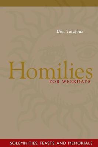 Picture of HOMILIES FOR WEEKDAYS