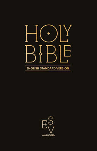 Picture of Holy Bible: English Standard Version (ESV) Anglicised Pew Bible (Black Colour) (Collins Anglicised ESV Bibles)