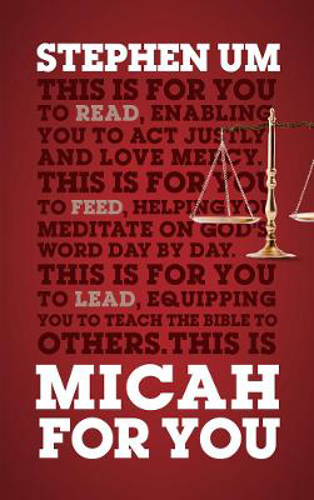 Picture of Micah For You: Acting Justly, Loving Mercy