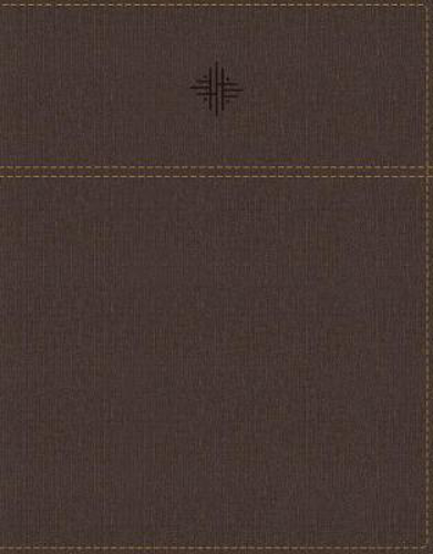 Picture of NRSV, Journal the Word Bible, Leathersoft, Brown, Comfort Print: Reflect, Journal, or Create Art Next to Your Favorite Verses