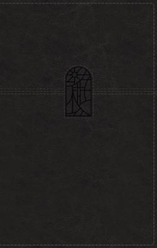 Picture of NRSV, Personal Size Large Print Bible with Apocrypha, Leathersoft, Black, Comfort Print