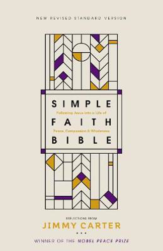 Picture of NRSV, Simple Faith Bible, Hardcover, Comfort Print: Following Jesus into a Life of Peace, Compassion, and Wholeness