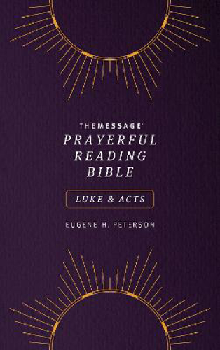 Picture of Message Prayerful Reading Bible: Luke & Acts