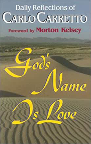 Picture of DAILY REFLECTIONS GOD'S NAME IS LOVE