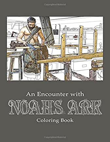 Picture of Encounter With Noah's Ark Colouring