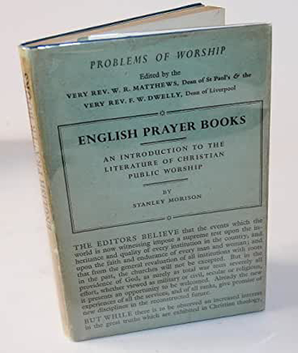 Picture of English Prayer Books: An Introduction to the Literature of Christian Public Worship