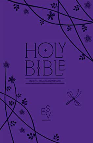 Picture of Holy Bible: English Standard Version (ESV) Anglicised Purple Compact Gift edition with zip
