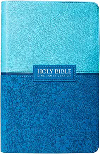 Picture of Kjv Holy Bible, Giant Print, Blue