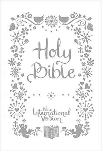 Picture of Niv Tiny White Christening Bible