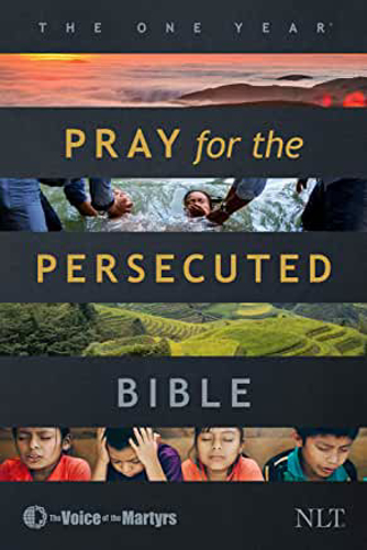 Picture of One Year Pray for the Persecuted Bible NLT, The