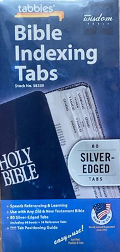 Picture of Bible Tabs Silver