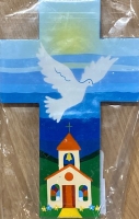 Picture of CHILDRENS WOODEN CROSS