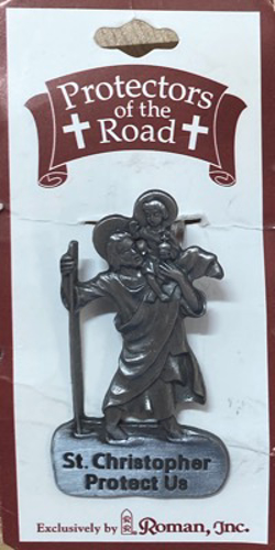 Picture of St Christopher Visor Clip