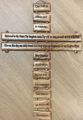 Picture of Olive Woods Lords Prayer 44 Cm