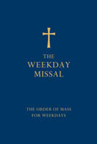 Picture of The Weekday Missal (blue Edition): The New Translation Of The Order Of Mass For Weekdays