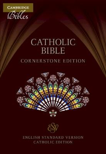 Picture of ESV-CE Catholic Bible, Cornerstone Edition, Burgundy Imitation Leather, ESC662:T
