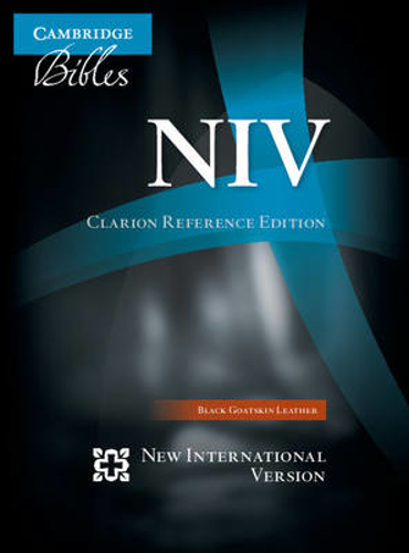 Picture of NIV Clarion Reference Bible, Black Edge-lined Goatskin Leather, NI486:XE