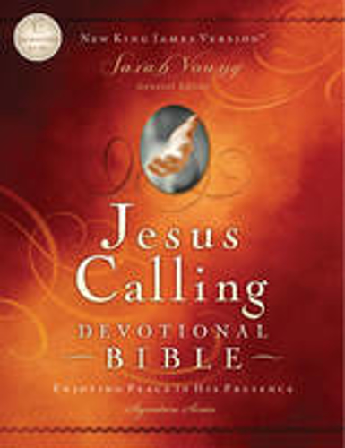 Picture of Jesus Calling Devotional Bible-nkjv