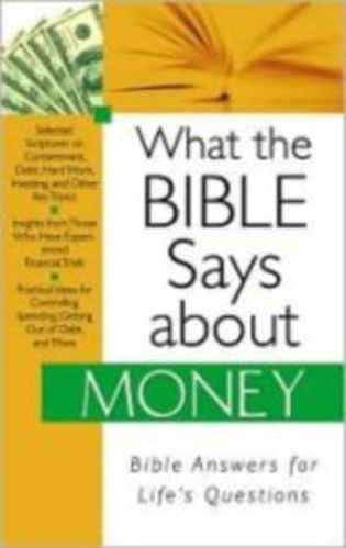 Picture of WHAT THE BIBLE SAYS ABOUT MONEY