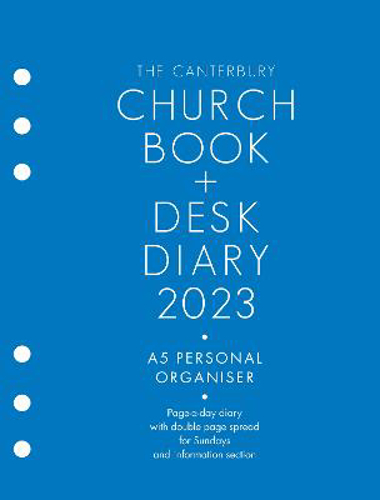 Picture of The Canterbury Church Book & Desk Diary 2023 A5 Personal Organiser Edition