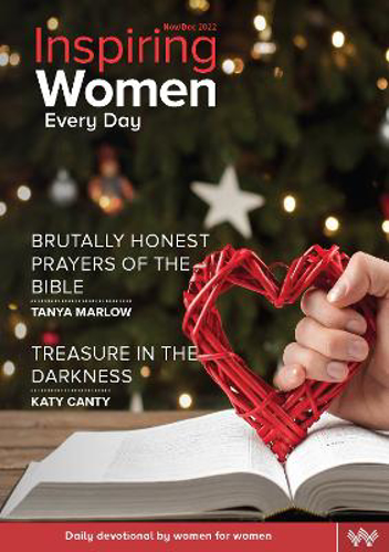 Picture of Inspiring Women Every Day Nov/Dec 2022: Brutally Honest Prayers of the Bible & Treasure in the Darkness