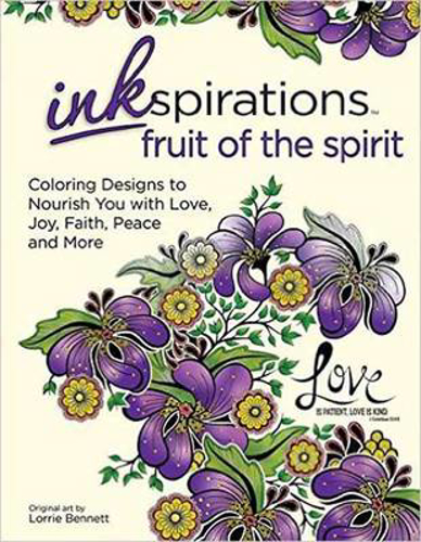 Picture of Inkspirations Fruit of the Spirit: Coloring Designs to Nourish You with Love, Joy, Faith, Peace and More