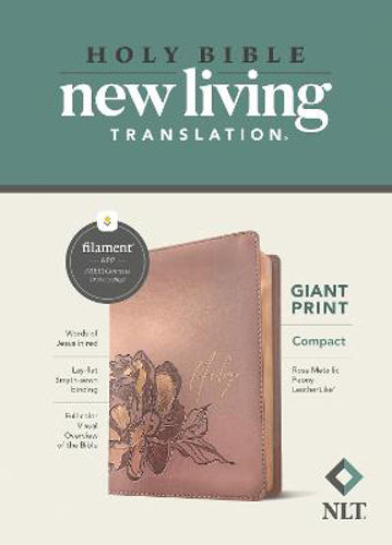 Picture of Nlt Compact Giant Print Bible, Filament Enabled Edition (red