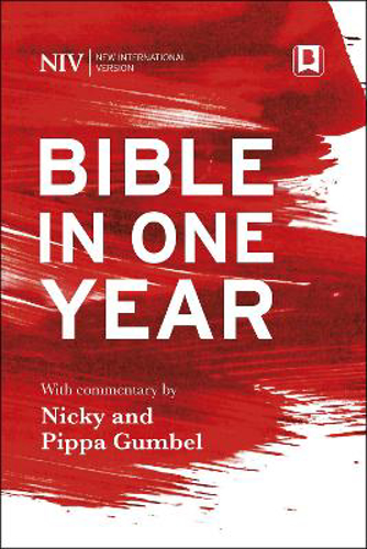 Picture of Niv Bible In One Year With Commentary By Nicky And Pippa Gumbel
