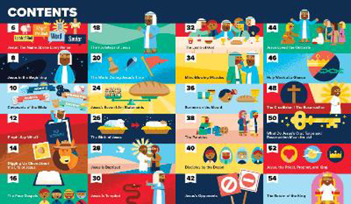Picture of Bible Infographics For Kids Epic Guide To Jesus: Samaritans, Prodigals, Burritos, And How To Walk On Water