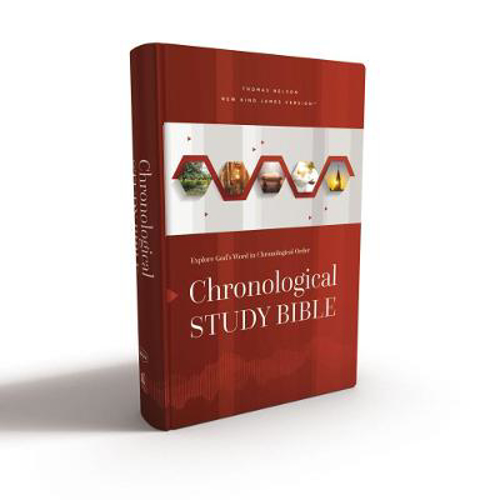 Picture of Nkjv, Chronological Study Bible, Hardcover, Comfort Print: Holy Bible, New King James Version