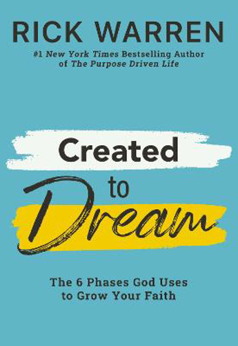 Picture of Created To Dream: The 6 Phases God Uses To Grow Your Faith