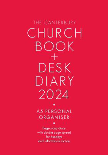 Picture of The Canterbury Church Book And Desk Diary 2024 A5 Personal Organiser Edition