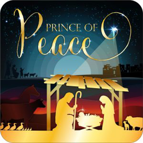 Picture of Christmas Coaster Prince Of Peace