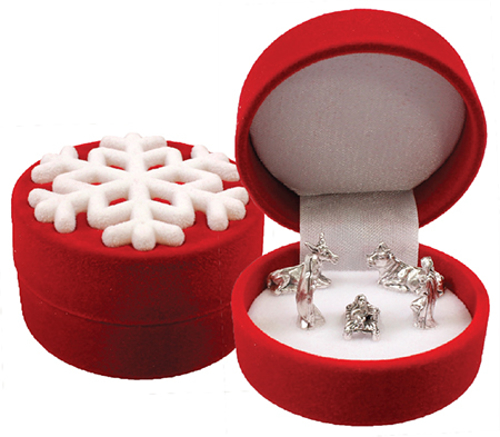 Picture of Miniature Nativity Snowflake 89027