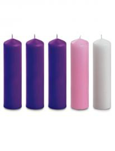 Picture of Advent Candle Set 8 X 2 PPW