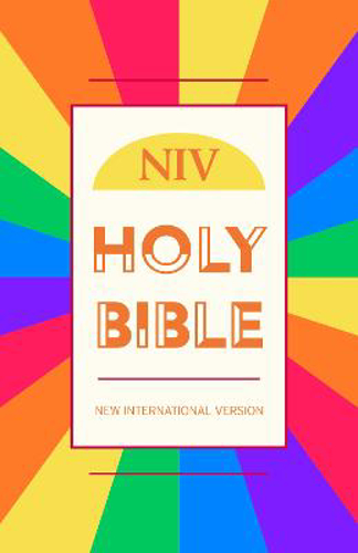 Picture of Niv Value Hardback Bible: Rainbow Edition