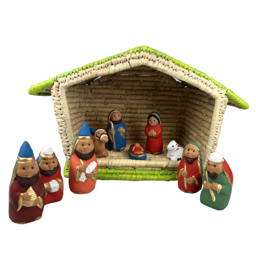 Picture of Nativity Set Ceramic 10 Piece